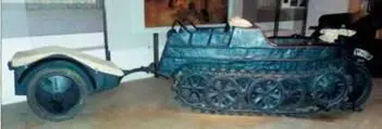 Немецкий полугусеничный мотоцикл Sd Kfz 2 Kettenkrad НК 101 Дальнейшая - фото 76