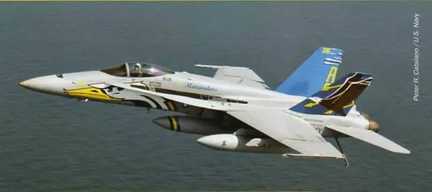 FA18C командира эскадрильи VFA82 Авианосец Энтерпрайз CVN 65 - фото 89