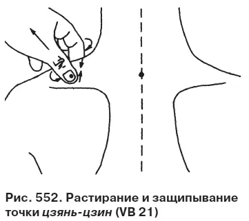 Целительные точки от всех болезней в пошаговых схемах - фото 553