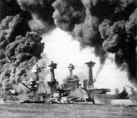 7 декабря 1941 года ПерлХарбор Американские линкоры в огне Вообщето до - фото 51