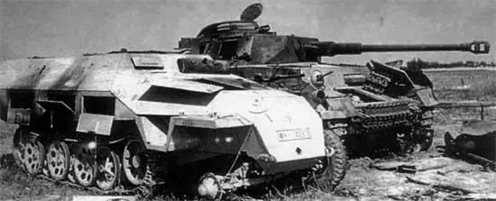 Уничтоженная немецкая техника в районе Понырей 10071943 При стрельбе из - фото 56