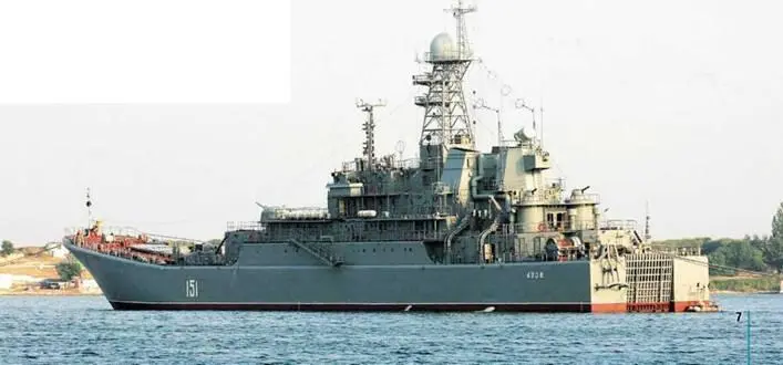 БДК Азов проекта 775М серия 775III Черноморский флот 2006 г Хорошо - фото 14