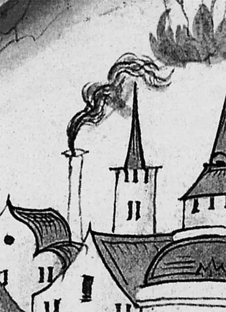 Рис 44 Увеличенный фрагмент Дым печей над евангельским Иерусалимом Взято из - фото 55