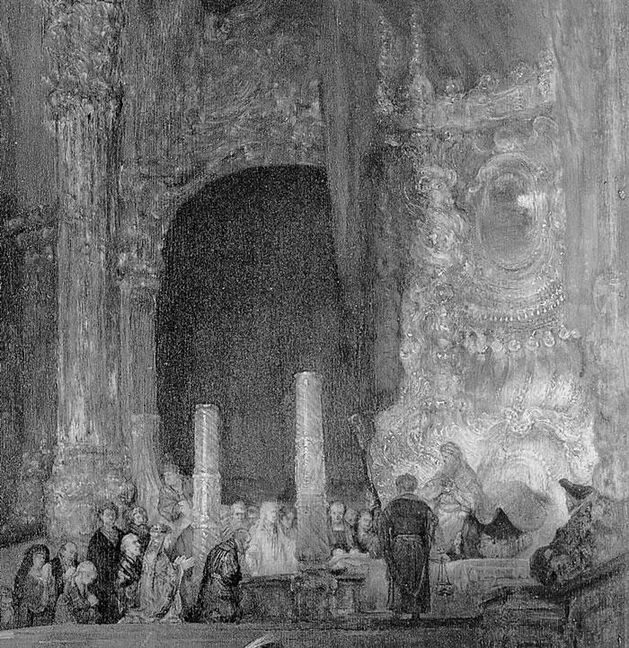 Рис 243 Фрагмент картины Рембрандта Христос и грешница Христосцарь - фото 90