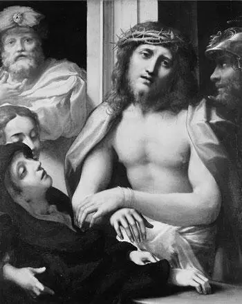 Рис 279 Ecce Homo Художник Корреджо Якобы 15251527 годы Взято из 10 - фото 126