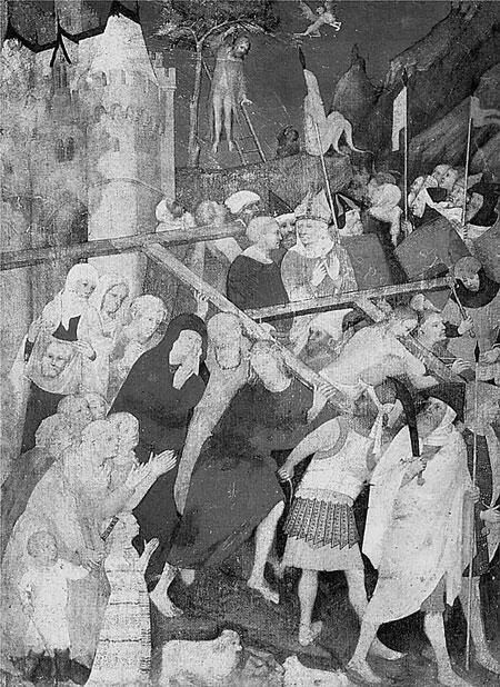 Рис 325 Несение креста Жакмар де Эден Якобы около 1409 года Христос - фото 203