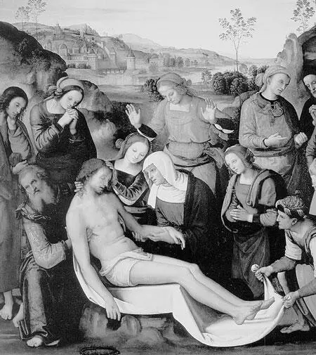 Рис 414 Пять женщин оплакивающих Христа снятого с креста Пьетро - фото 229