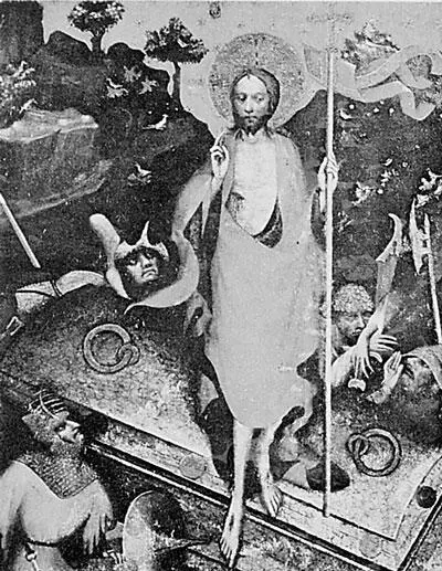 Рис 520 Воскресение Христа Мастер Тршебоньского алтаря Якобы 13801385 - фото 252