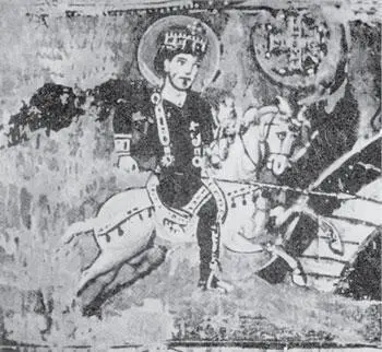 Рис 381 Победа Константина I в битве при Мильвии Византийская миниатюра - фото 314