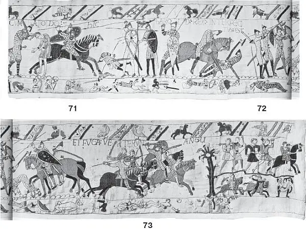 Рис 434 Ковер из Байе Листы 71 72 73 Взято из 12 с 194195 Ковер из - фото 105