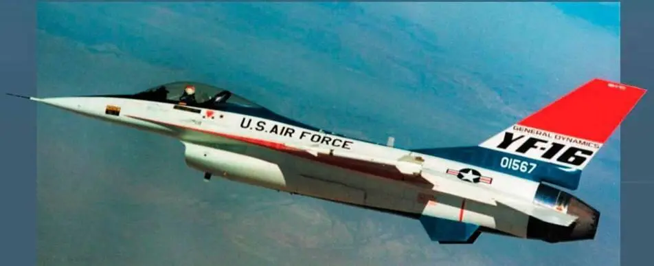 Опытный самолет YF16 На снимках самолеты F16 ВВС США Фото А Гэльца - фото 71