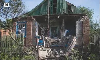 16 В селе Андреевка выпущенная украинскими силовиками мина попала в обычный - фото 13