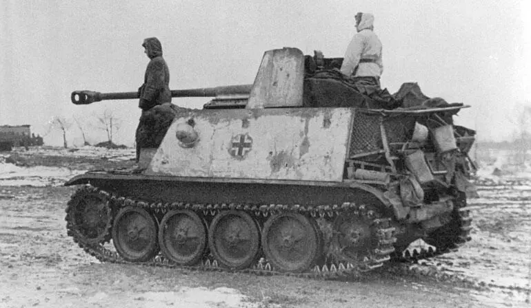 Самоходная противотанковая установка Marder II 60я моторизованная дивизия - фото 192