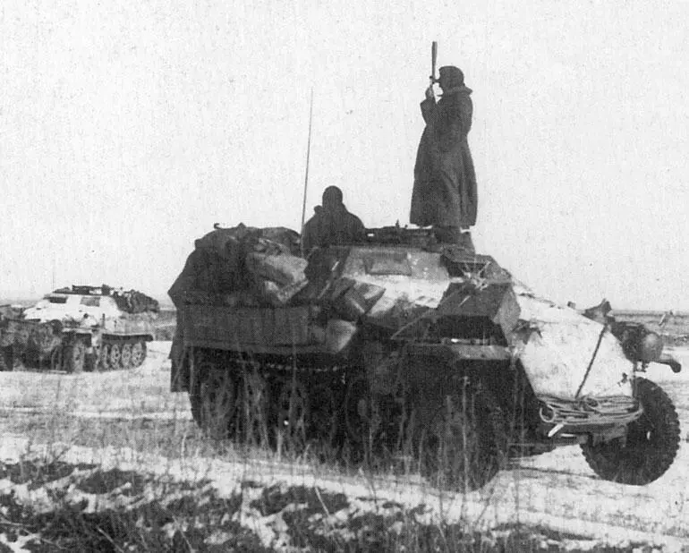 Наблюдательный пост разведподразделения 57го танкового корпуса Район - фото 195
