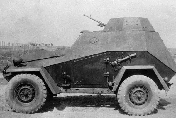 Бронеавтомобиль БА64Б вооруженный пулеметом СГ43 Апрель 1944 года АСКМ - фото 252