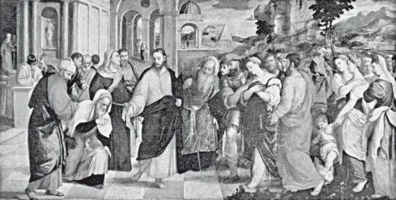 Рис 231 Христос и блудница Бонифаций Веронезе Bonifazio Veronese Якобы - фото 68