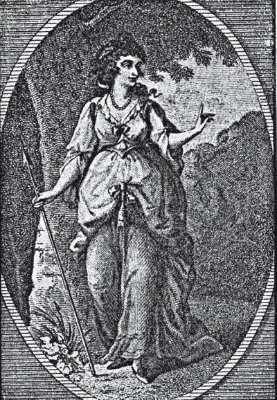 Рис 66 Английская актриса XVIII века Уэльс Mrs Wells в роли Лавинии - фото 227