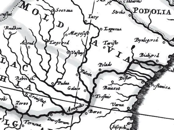 Рис 731 Фрагмент Новейшей карты России Исаака Массы 1638 года - фото 261