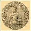 Печать придворного суда императора Карла IV Поколенное изображение императора - фото 362