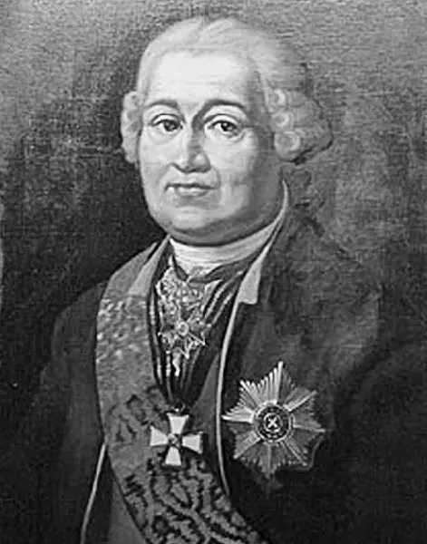 Генералпрокурор Сената князь Яков Шаховской Вид Биржи и Гостиного двора на - фото 42