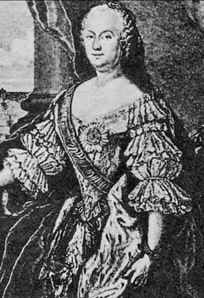 ИоганнаЕлизавета ГольштейнГоторп мать Екатерины II Увидев ее в 1744 году - фото 65