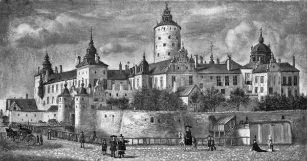 Рис 292 Замок ТреКрунур на месте которого сейчас стоит Стокгольм Сгорел в - фото 126