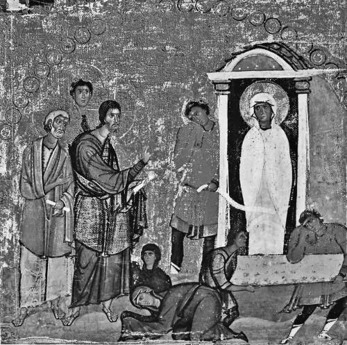 Рис 16 Икона Воскрешение Лазаря якобы XII век Монастырь Святой - фото 15