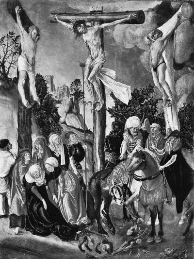 Рис 19 Голгофа Лукас Кранах Старший Якобы до 1502 года У подножия - фото 18