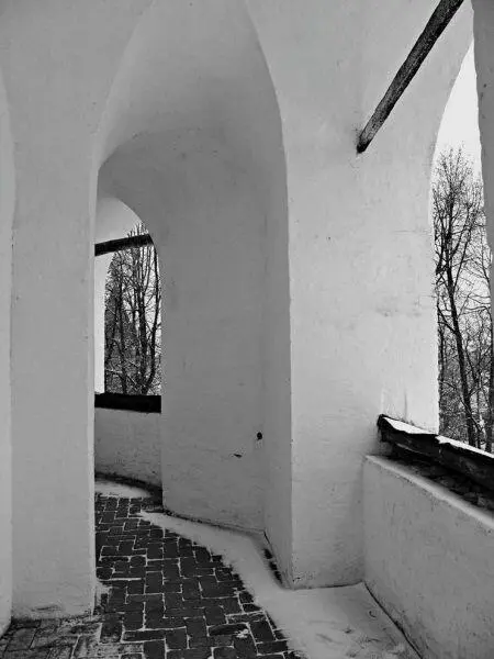 Рис 248 Верхняя часть бойницы в стене Распятской колокольни Фотография 2006 - фото 73