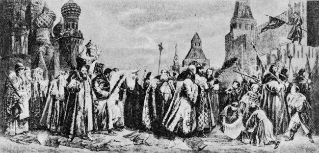 Рис 282 Шествие на осляти Рисунок В Швартца Из собрания Е Н Швартца - фото 107