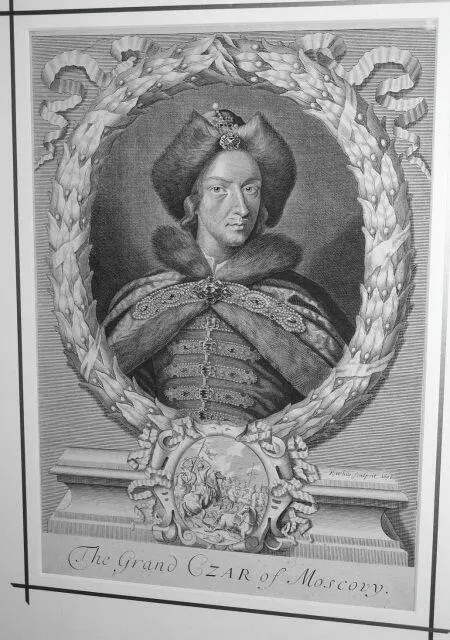 Рис 2119 Портрет Петра I 16721725 Гравюра Р Уайта 1698 год ГИМ - фото 152