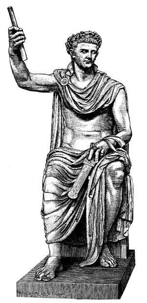 Рис 36 Тиберий Мрамор Ватиканский музей Взято из 3041 т 1 с 671 - фото 158