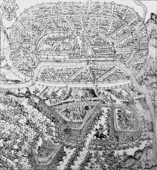 Рис 1119 Фрагмент плана Москвы ветхозаветного Иерусалима Из книги Исаака - фото 360