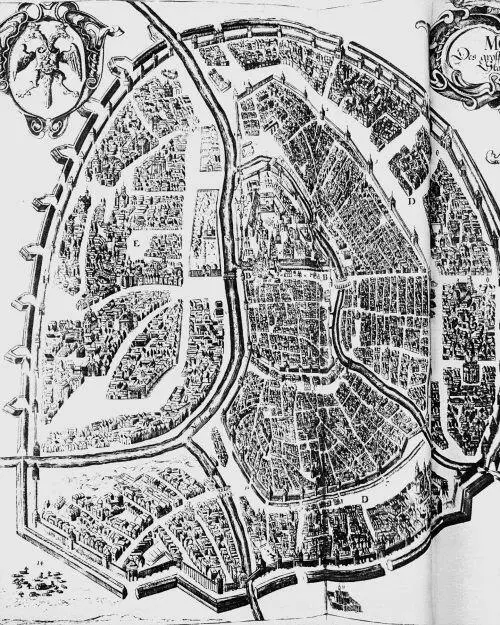 Рис 1126 План Москвы то есть ветхозаветного Иерусалима из книги Олеария - фото 367
