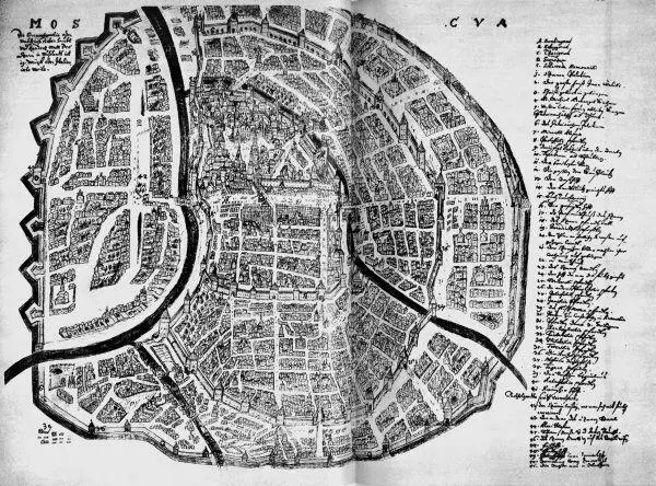 Рис 1128 План Москвы ветхозаветного Иерусалима Из книги А Мейерберга - фото 369