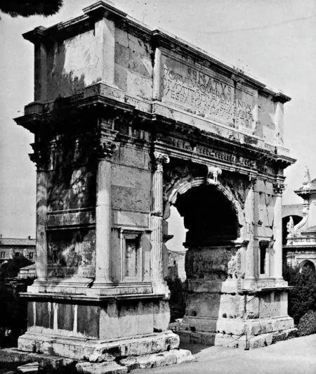 Рис 1149 Арка Тита в итальянском Риме Якобы конец I века Мрамор Римский - фото 390