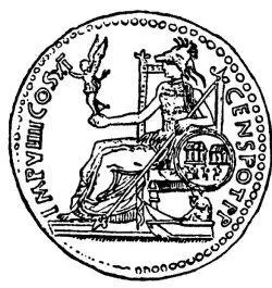 Рис 124 Серебряная монета Домициана Взято из 3041 т 1 с 698 Следуя - фото 405
