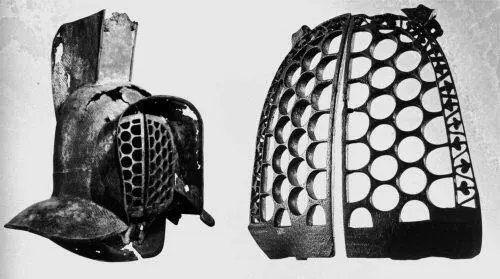 Рис 1253 Гладиаторский шлем миримиллона Обнаружен в Помпеях Взято из - фото 460