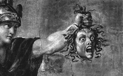 Рис 230 Фрагмент фрески Персей борется с Финеем Голова Медузы в вытянутой - фото 83