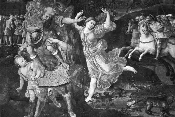 Рис 38 Эней покидает Трою Фреска Джароламо Генго Национальная галерея - фото 129