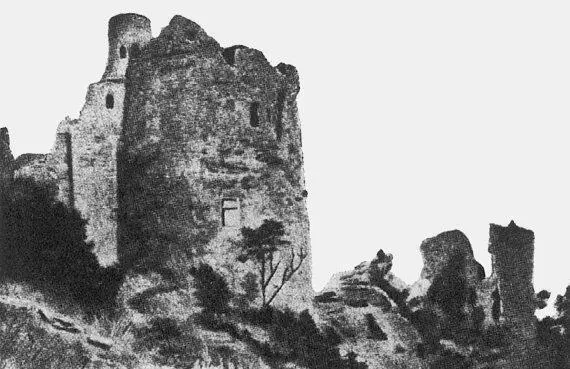 Рис 76 Развалины Вендена Здесь в 1577 году триста немецких рыцарей были - фото 242