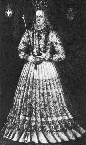 Рис 724 Польская королева Анна Ягеллонка жена Стефана Батория Изображение - фото 260