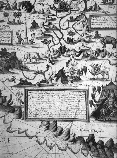 Рис 8181 Фрагмент старинной карты Руси называемой Великая Тартария - фото 466