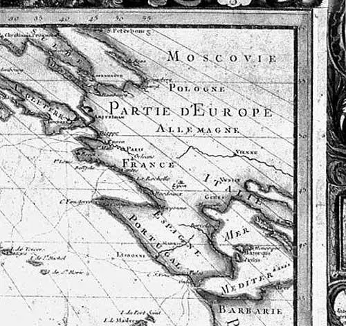 Рис 514 Фрагмент французской карты 1720 года с надписью Allemagne на - фото 204