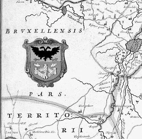 Рис 518 Фрагмент Монгольский двуглавый орел на карте Европы 1635 года - фото 208