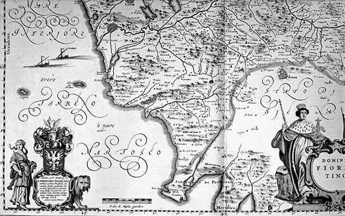 Рис 519 Двуглавый русскоордынский орел на карте Флоренции 1640 года Взято - фото 209