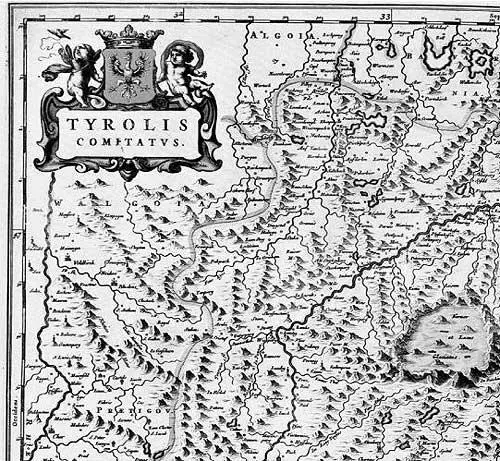 Рис 531 Одноглавый орел на карте Тироля 1662 года Взято из 1343 с 104 - фото 221