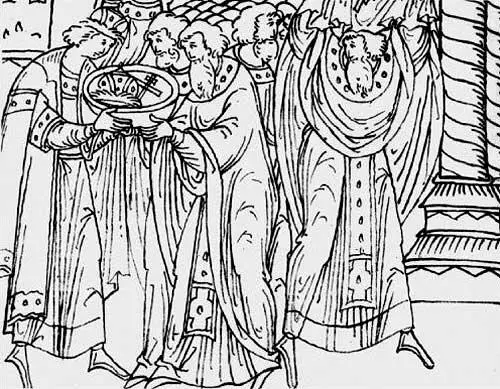 Рис 65 Венчание Ивана IV на царство 1547 г Миниатюра Летописного Свода - фото 256