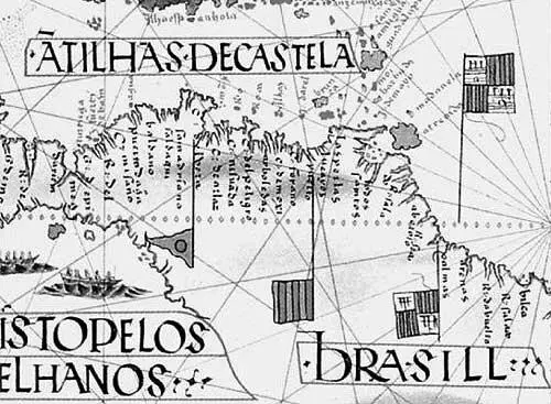 Рис 734 Фрагмент карты 1519 года с катарскими то есть со скифскими - фото 326