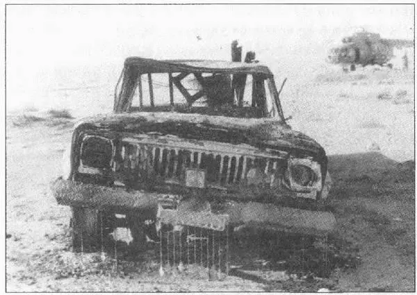 Очередной автомобиль из каравана душманов уничтоженный спецназом Так рота - фото 16